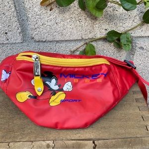 Vintage Mickey Mouse Disney Store Fanny Pack